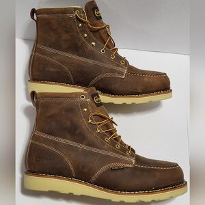 Chippewa Ortholite Men's Brown Leather Boots